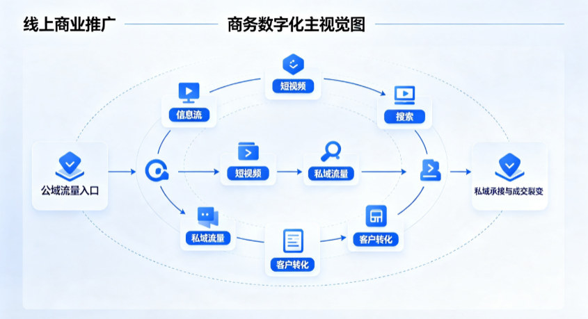 西区线上商业推广怎么做？全域流量闭环搭建与低成本转化实战指南
